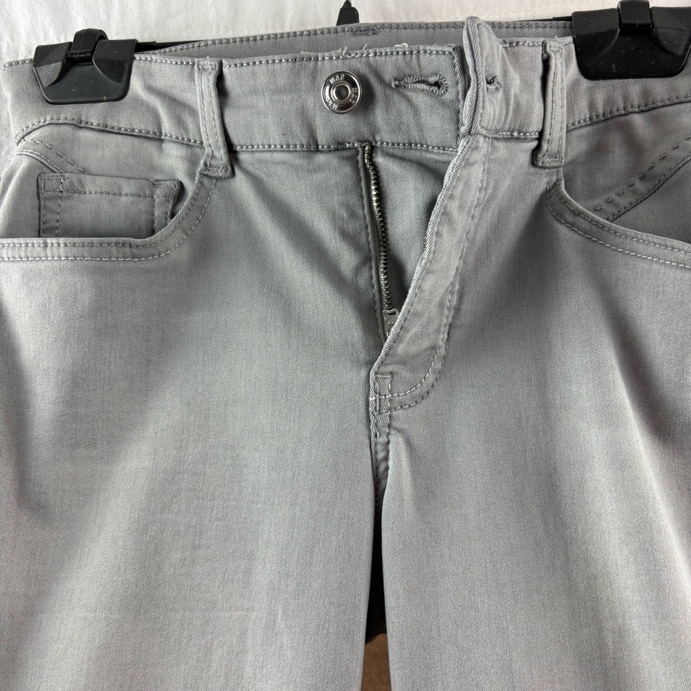 MAC Jeans Light Grey Lovely Straight Leg Jean 34/32 - Picture 4 of 7